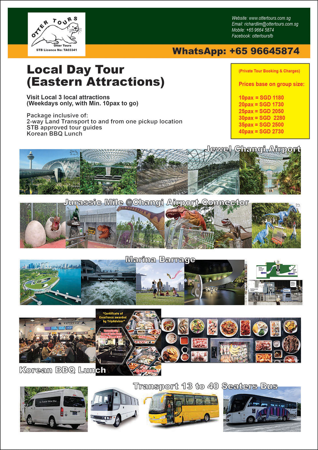 Local Day Tour -Eastern Attractions with Korean BBQ Lunch