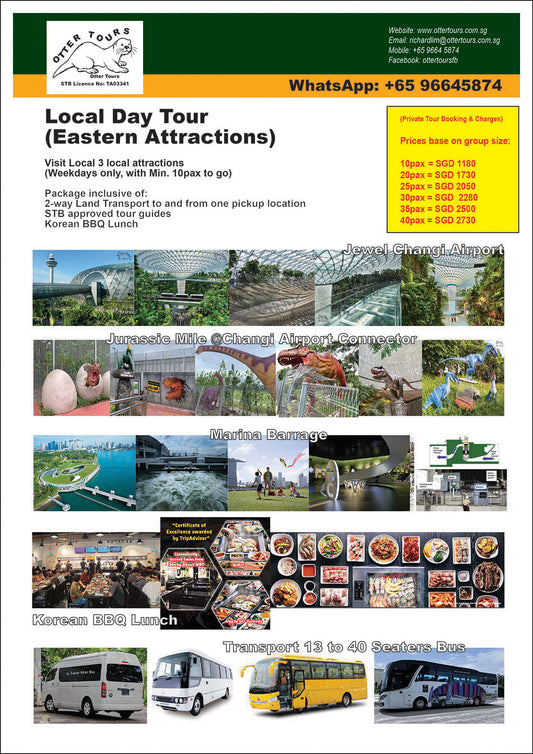 Local Day Tour -Eastern Attractions with Korean BBQ Lunch