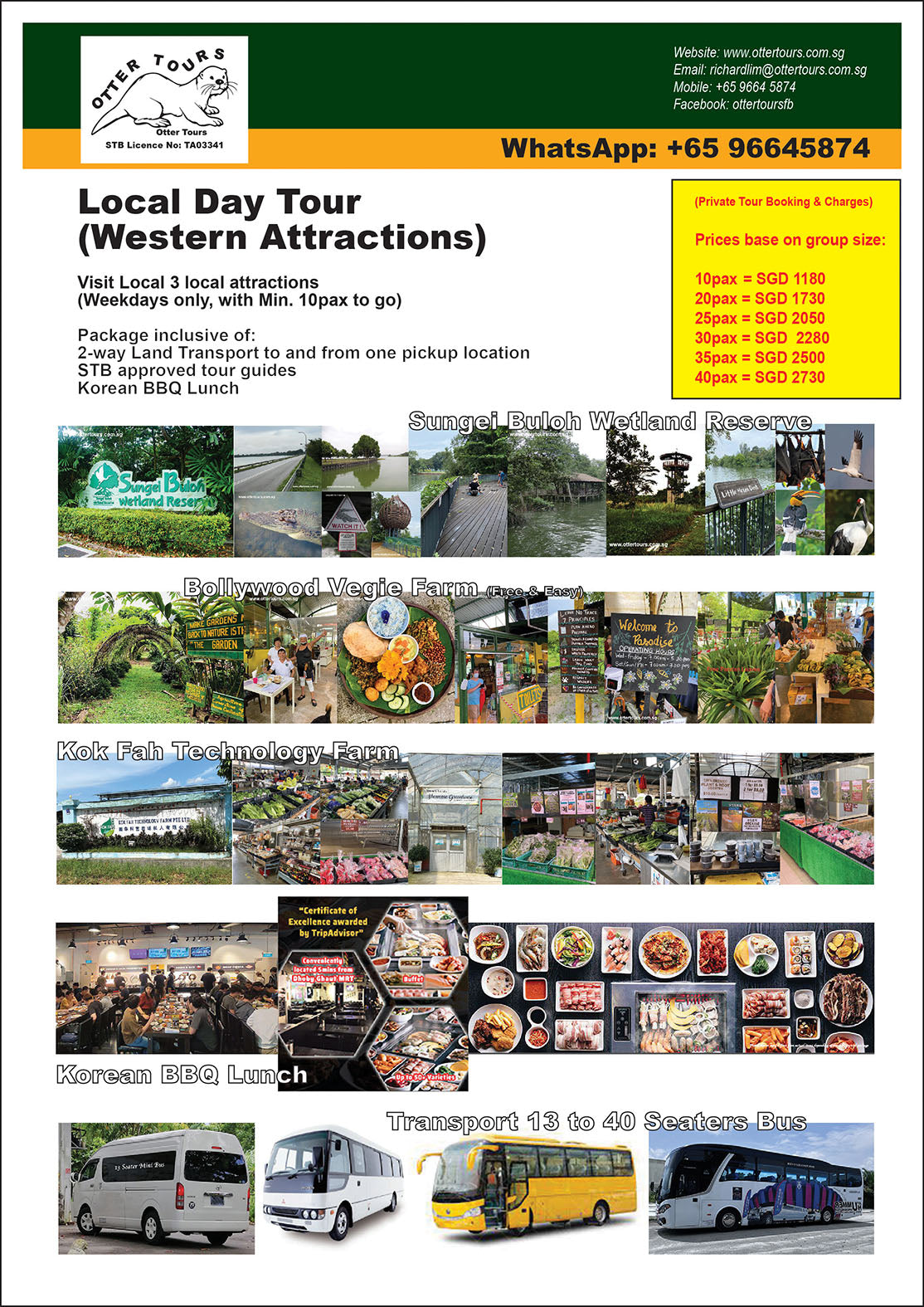 Local Day Tour -Western Attractions with Korean BBQ Lunch