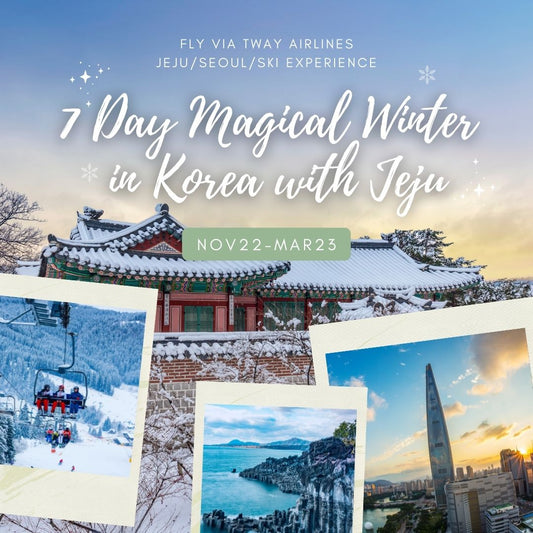 7 Day Magical Winter in Korean with Jeju